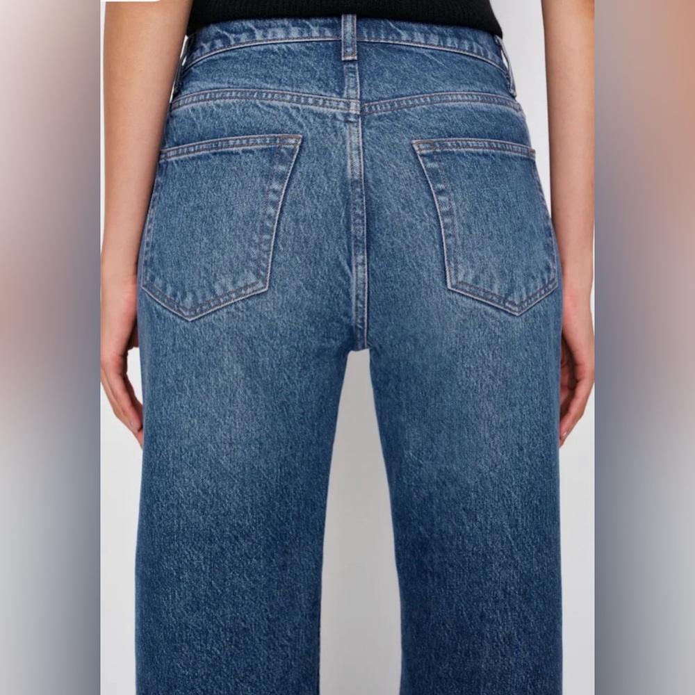 Val 90s Mid Rise Straight Jeans - Size 25 - Picture 2 of 9
